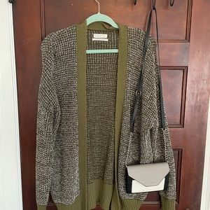 Green UO Cardigan